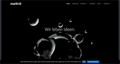 Desktop Screenshot of markt8.de